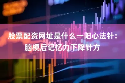股票配资网址是什么一阳心法针：脑梗后记忆力下降针方