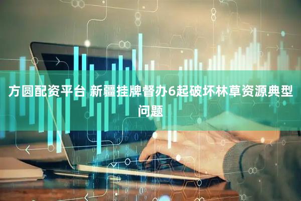 方圆配资平台 新疆挂牌督办6起破坏林草资源典型问题